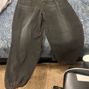 Relaxed Fit Charcoal Jeans for Men